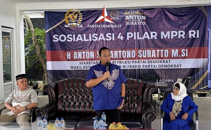 Ikhtiar Bersama Merawat Fondasi Utama Berbangsa dan Bernegara, H. Anton Sukartono Suratto, M.Si., Gelar Sosialisasi Empat Pilar
